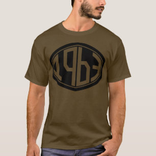 Camiseta Aniversário do Hipster Retro 1963
