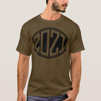 Camiseta Aniversário do Hipster Retro 2021