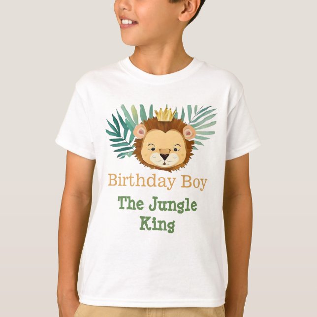 Camiseta Aniversário do Leão da Selva Bonita (Frente)