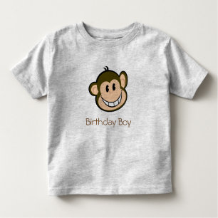 Camiseta Aniversário do macaco