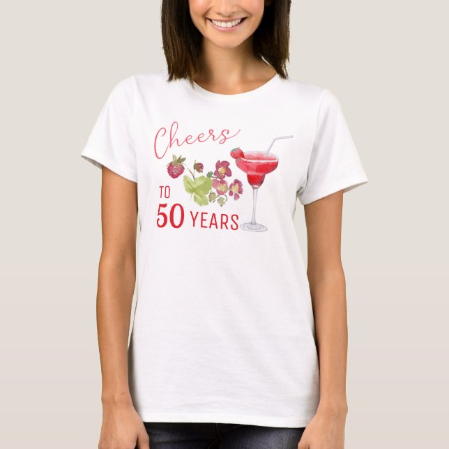 Camiseta Aniversário do Milestone para 50 Anos (Frente)