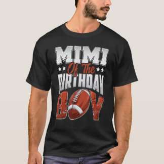 Camiseta Aniversário do Mimi Futebol Boy Family Baller por