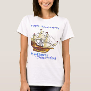Camiseta Aniversário do navio de navigação do descendente