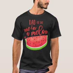 Camiseta Aniversário do pai Um em um Teto Melão de Melancia