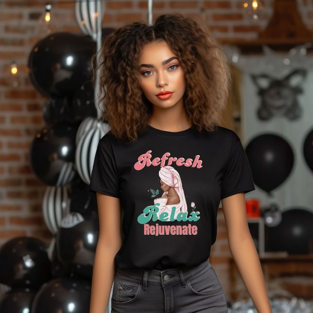 Camiseta Aniversário do Partido Pamper Spa Birthday (Criador carregado)