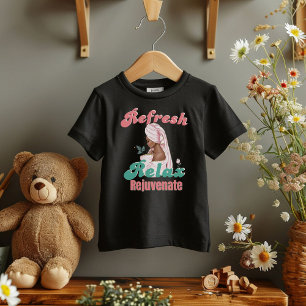 Camiseta Aniversário do Partido Pamper Spa Birthday