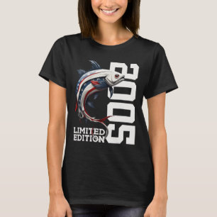 Camiseta Aniversário do Pescador Edição Limitada de Pesca 2