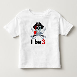 Camiseta Aniversário do pirata