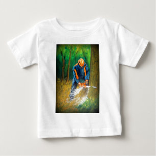 Camiseta Aniversário do presente de Natal do Arborist do