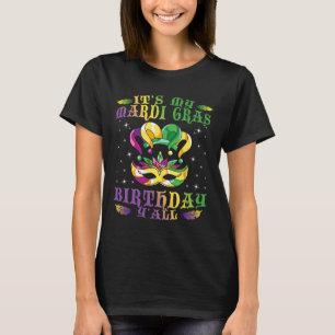 Camiseta Aniversário do Presente Idea Celebração Mascarada
