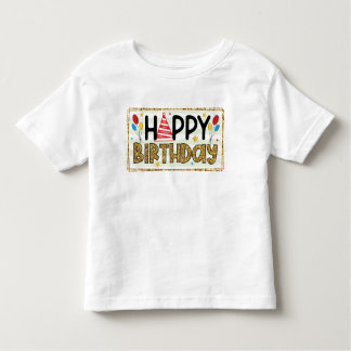 Camiseta Aniversário do T-Shrits: Design de Aniversário