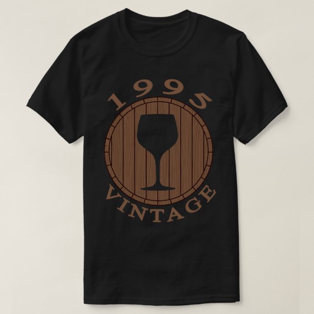 Camiseta Aniversário do Vinho do Passado 1995 (Frente do Design)