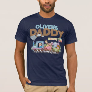 Camiseta Aniversário dos pais do motor de trens