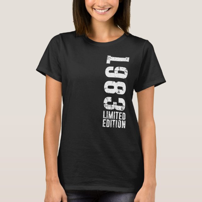 Camiseta Aniversário e colheita de 1983 (Frente)