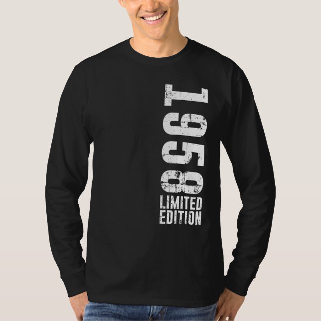 Camiseta Aniversário E Vintage 1958 (Frente)