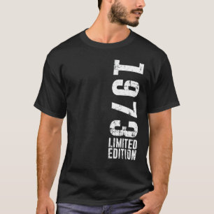 Camiseta Aniversário E Vintage 1973