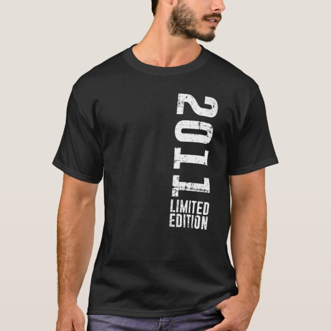 Camiseta Aniversário e vintage 2011 (Frente)