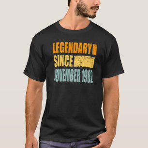 Camiseta Aniversário Em Outubro De 1982