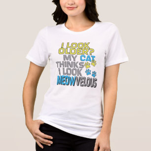 Camiseta Aniversário Engraçado - CAT Slogan