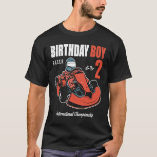 Camiseta Aniversário Garoto De 2 Anos segundo aniversário V