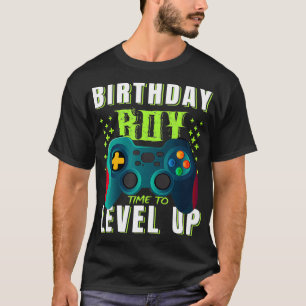 Camiseta Aniversário Garoto Hora de Acelerar o Jogo Engra