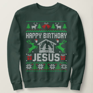 Camiseta Aniversário Garoto Jesus Engraçado Natal Feio