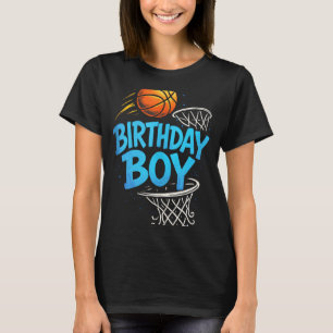 Camiseta Aniversário Garoto - Jogador de Basquete - Tanque