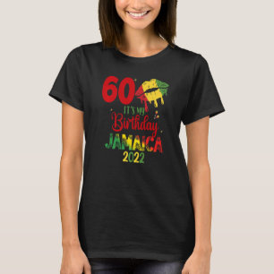 Camiseta Aniversário Jamaica Girl 30 50th Party Outfit Matc