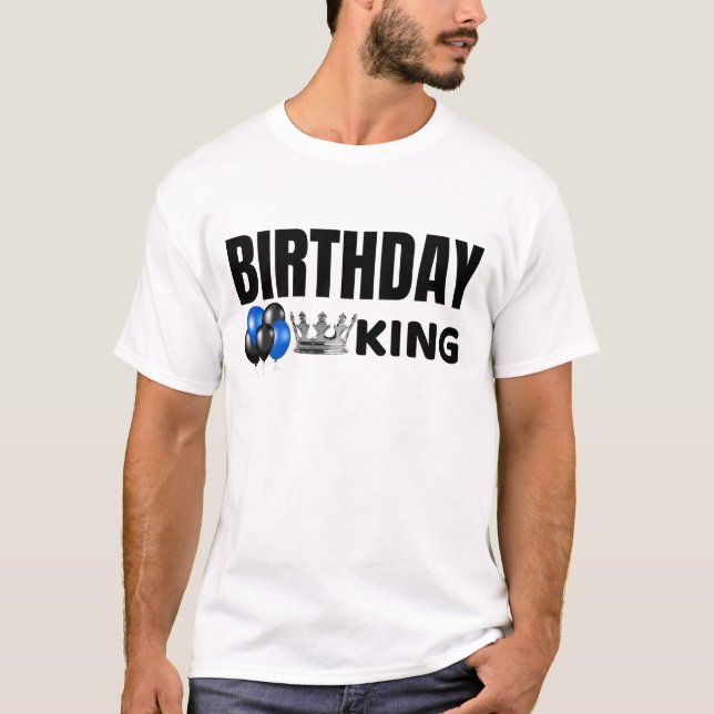 CAMISETA ANIVERSÁRIO KING (Frente)