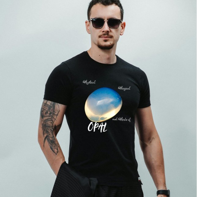 Camiseta Aniversário Opal de outubro (Criador carregado)