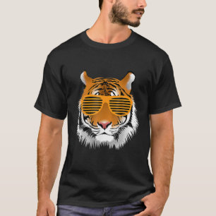 Camiseta Aniversário Para Menino Legal Tigre Tigre Tema An
