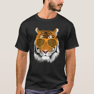 Camiseta Aniversário Para Menino Legal Tigre Tigre Tema Ani