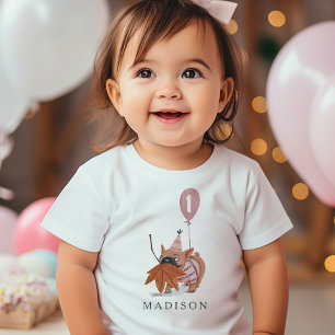 Camiseta Aniversário Pata-pãozinho bonitinho Pug Idade Pers