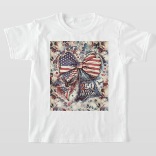 Camiseta Aniversário Patriótico de 250 Anos