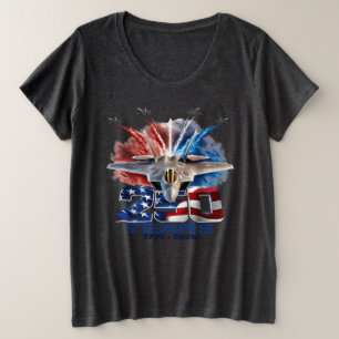 Camiseta Aniversário Patriótico de 250 Anos em 4 de Julho