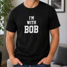 Aniversário Personalizado Divertido Estou Com Bob