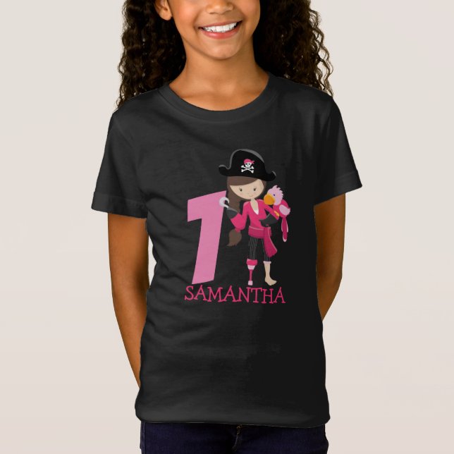 Camiseta aniversário pirata (Frente)