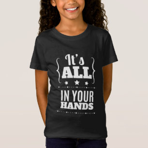 Camiseta Aniversário Presente É Tudo Sua Mão