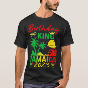 Camiseta Aniversário Rei Jamaica 2023 Viagem jamaicana