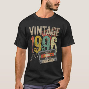 Camiseta Aniversário Retro 30 Anos de Idade Clássico Nascid