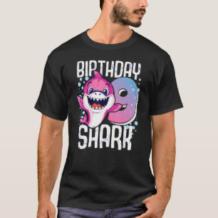 Camiseta Aniversário Tubarão 9 Anos