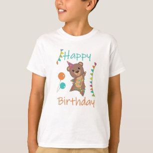 Camiseta Aniversário Único Deseja Feliz Aniversário Para Vo