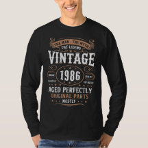 Aniversário Vintage 1986 O Homem A Lenda Ideia de 