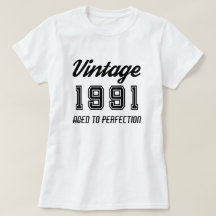 Aniversário Vintage 1991 Envelhecido à Perfeição