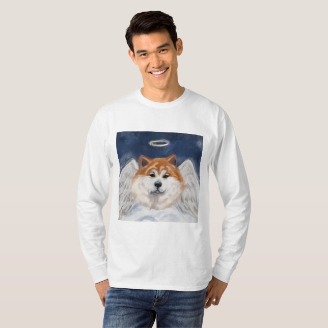 Camiseta Anjo Akita  (Frente Completa)