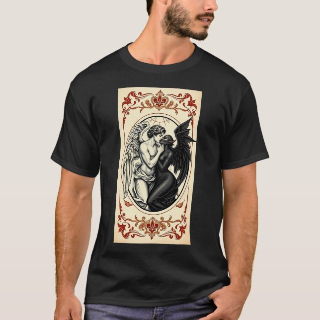 Camiseta Anjo ama demônio 1 (Frente)