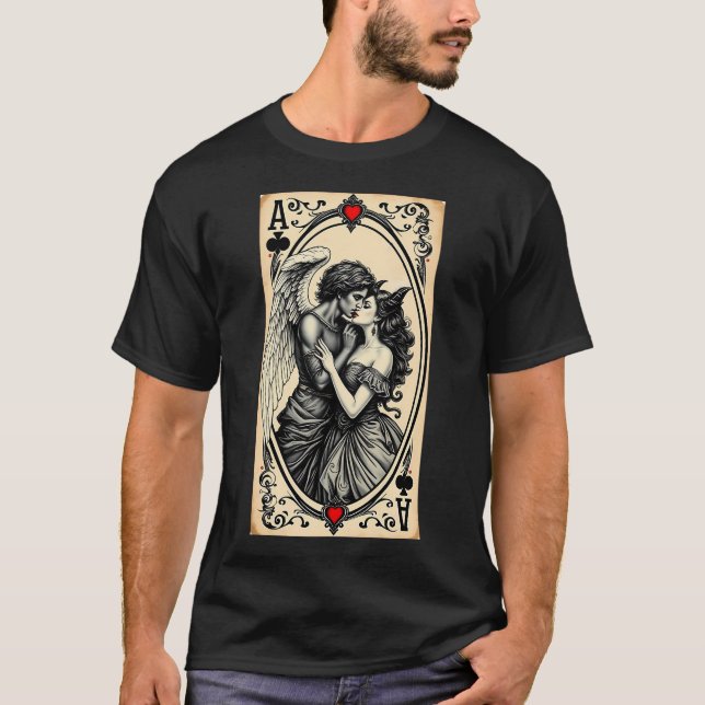 Camiseta Anjo ama demônio 2 (Frente)