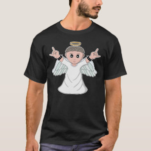 Camiseta Anjo Amorador de Música Pesada