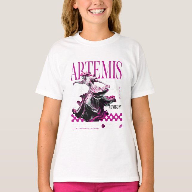Camiseta anjo artemis (Frente)