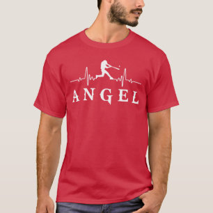 Camiseta Anjo Batida de Baseball para Jogadores de Baseball